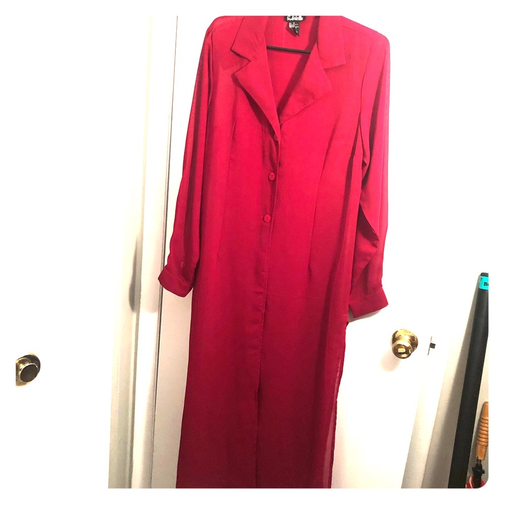 Gabrielle medium sheer jacket.
